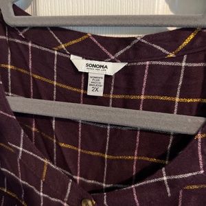 Sonoma (Kohls) Plus 2X Casual Top